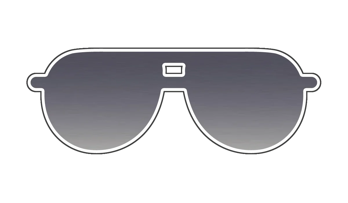 Pair of shade B-P